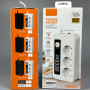 Мережевий подовжувач Power Socket F53-2PD 4USB+2Type-C 3 розетки 3000W 2m