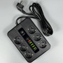 Мережевий подовжувач Power Socket F54PD 5USB+Type-C 6 розеток 3000W 2m