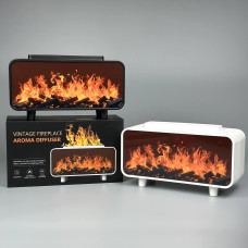 Аромадифузор та Зволожувач повітря Vintage Камін (з ефектом полум'я)