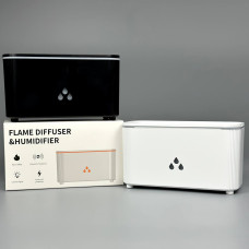 Аромадифузор та Зволожувач повітря X02-1 (з ефектом полум'я)