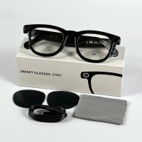 Смарт-окуляри Smart AI Glasses CY01 HD-камера (з фото та відеозйомкою + додаткові лінзи) (2Gb, 4Gb)