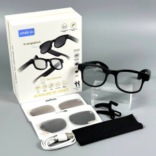 Смарт-окуляри Smart AI Glasses AIMB-G1 з фото та відеозйомкою 8MP-камера (Memory 32Gb)