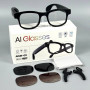 Смарт-окуляри Smart AI Glasses AIMB-G2 8MP-камера (з фото-та відеозйомкою + додаткові лінзи)