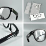 Смарт-окуляри Smart AI Glasses AIMB-S1 HD-камера (з фото-та відеозйомкою + додаткові лінзи)