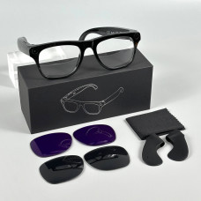 Смарт-окуляри Smart AI Glasses xKoen Pro з фото та відеозйомкою HD-камера + 2 комплекта додаткових лінз (2Gb, 4Gb)