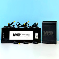 Джерело безперебійного живлення MINI UPS WGP 103A Black 10400mAh (USB, DC: 9V+12V)