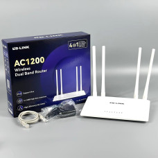 Wi-Fi роутер LB-Link BL-W1210M 11AC 1200Mbps 2.4GHz-5GHz 4LAN+1WAN