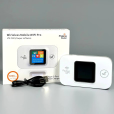 Портативний модем Wireless Mobile Wi-Fi Pro DT2004 300Mbps з екраном 3000mAh 11.4Wh