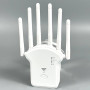 Підсилювач сигналу Wi-Fi ретранслятор U13 2.4G 300Mbps 6 антен (TRS5)