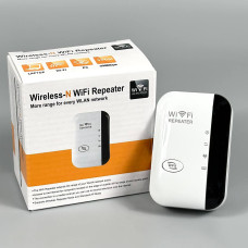 Підсилювач сигналу Wi-Fi ретранслятор Wireless-N 300Mbps 220V (LV-WR03T)