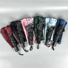 Парасолька складна (механічна) 8 спиць, укріплений каркас, зворотнього складання (D-109см)