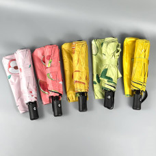 Парасолька складана (автомат) Fruits 8 спиць, антивітер (D-96см)