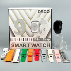 Smart Watch D500 S9 (10in1) набір з 10-ма ремінцями (49мм)