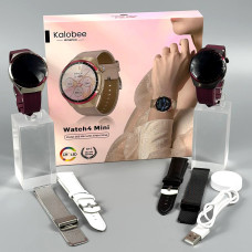 Smart Watch Kalobee Amerika SK6 Mini Amoled, IP67 з 3-ма ремінцями (41mm)