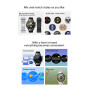 Smart Watch Kalobee Amerika SK53 Amoled, IP68 з 3-ма ремінцями