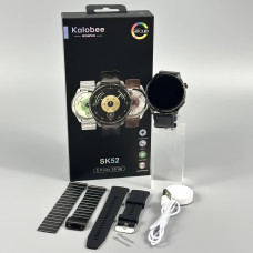 Smart Watch Kalobee Amerika SK52 Amoled з 3-ма ремінцями