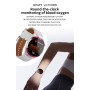 Smart Watch Kalobee Amerika SK6 Mini Gold Amoled, IP67 з 3-ма ремінцями