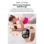 Smart Watch Kalobee Amerika SK6 Mini Gold Amoled, IP67 з 3-ма ремінцями