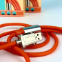 Data Cable 3в1 High speed transmission (Micro, Lightning, Type-C 120W (6A) 1.1m)