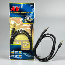 AUX audio cable 3.5mm to 3.5mm high grade, 1,5m