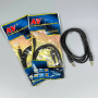 AUX audio cable 3.5mm to 3.5mm high grade, 1,5m
