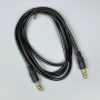 AUX audio cable 3.5mm to 3.5mm high grade, 1,5m