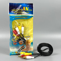 Кабель 3RCA-3RCA (3 тюльпана) 1.5m