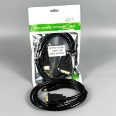 Кабель HDMI-DVI 1.4V 14+1 1080P 1.5m