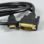 Кабель HDMI-DVI 1.4V 14+1 1080P 1.5m