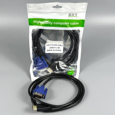 Кабель HDMI-VGA V1.4 1.5m