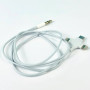 AUX RC-008 Universal Audio cable 3.5mm to 2 Lightning+Type-C (Bluetooth підключення)