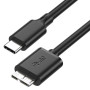 Кабель Type-C to Micro-USB 3.0 0.3m