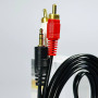 Кабель 2RCA-3.5 1.5m 3015 GOOD
