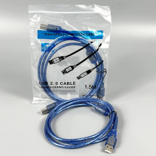 Кабель для принтера USB2.0 to AM-BM 1.5m