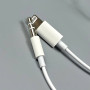 AUX MH-021 Lightning to 3.5 Jack wire control adapter cable