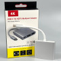 USB-C HUB 4K Device 3in1 (Type-C to HDMI+USB3.0+Type-C)