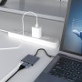 USB-C HUB 4K Device 3in1 (Type-C to HDMI+USB3.0+Type-C)