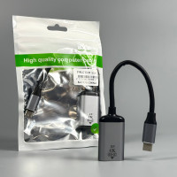 Перехідник OTG Type-C male to DP female 4K 60Hz 0.15m