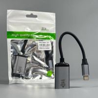 Перехідник OTG Type-C male to mDP female 4K 60Hz 0.15m