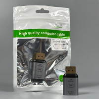 Перехідник OTG DP male to Type-C female 4K 60Hz 0.15m