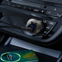 Автомобільний зарядний пристрій AceFast B10 Metal Digital display 60W