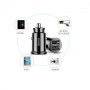 Автомобільний зарядний пристрій адаптер Baseus Small Rice Grain 3.1A CCALL-ML01
