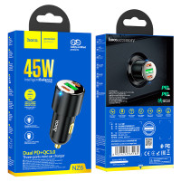 Автомобільний зарядний пристрій Hoco NZ6 PD45W+QC3.0