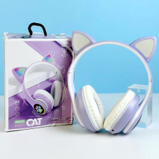 УЦІНКА Навушники Cat Ear STN-28 Bluetooth з RGB підсвічуванням AA Class