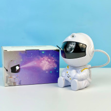 УЦІНКА Проектор Astronaut Nebula Projector Mini HR-F3 (8,5*7,6*12,5 см) (тріщина на склі)