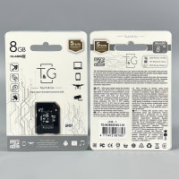 Карта пам'яті T & G 8Gb (UHS-1) 10 class (з адаптером SD)
