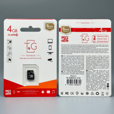 Карта пам'яті T&G 4GB 10 Class без адаптера