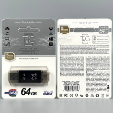 USB флеш T&G 64Gb Star 009 USB+Type-C