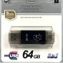 USB флеш T&G 64Gb Star 009 USB+Type-C
