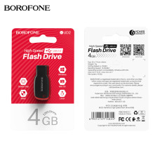 USB флеш Borofone BUD2 4Gb USB2.0 